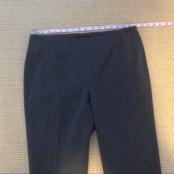 Talbots Gray Bi-Stretch Straight Leg Pants - 12 - Picture 2 of 9